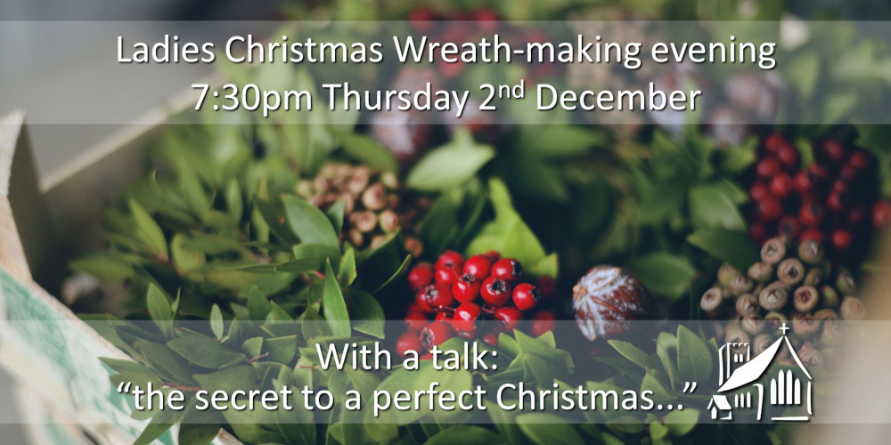 Ladies' Christmas Wreath-making evening @ St Lawrence Church Centre | England | United Kingdom
