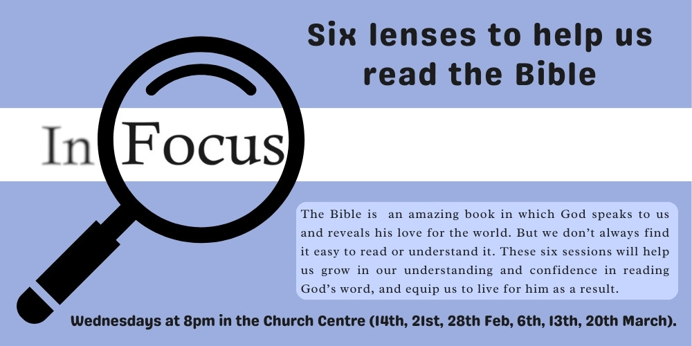 In Focus (Pre-Easter Course) @ Church Centre, St Lawrence Church | England | United Kingdom